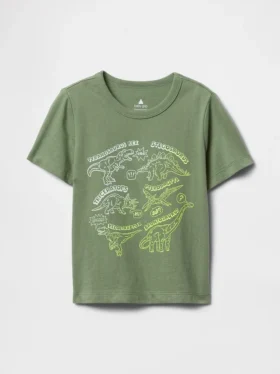 Camiseta con estampado para bebés y niños pequeños, combinable