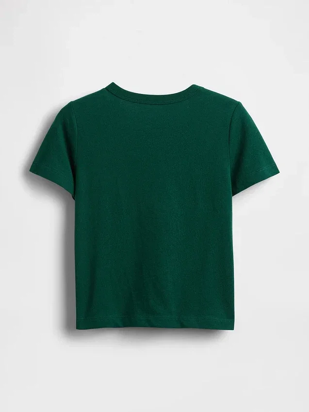 Camiseta con estampado para bebés y niños pequeños, combinable
