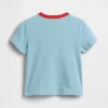 Camiseta con estampado para bebés y niños pequeños, combinable