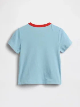 Camiseta con estampado para bebés y niños pequeños, combinable