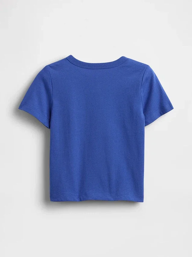 Camiseta con estampado para bebés y niños pequeños, combinable