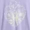 Camiseta con estampado para niños, estilo túnica oversize
