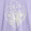 Camiseta con estampado para niños, estilo túnica oversize