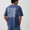 Camiseta con gráfico de Keith Haring de corte oversize