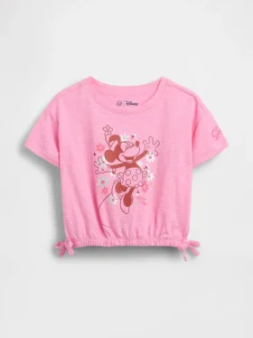 Camiseta con gráfico de lazo de algodón orgánico de GAP × Disney para Bebé y Niño