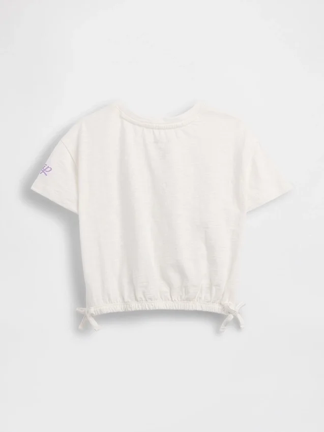 Camiseta con gráfico de lazo de algodón orgánico de GAP × Disney para Bebé y Niño
