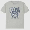 Camiseta con gráfico del escudo de laurel de la UConn