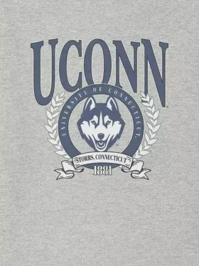 Camiseta con gráfico del escudo de laurel de la UConn