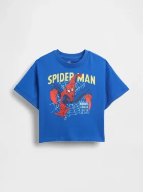 Camiseta con gráfico extragrande de Marvel para bebés y niños