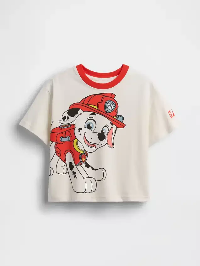 Camiseta con gráfico extragrande de Paw Patrol para bebés y niños
