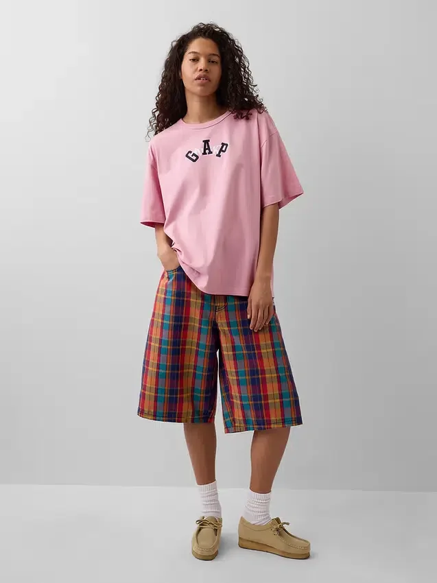Camiseta con logo de estilo relajado de GAP × Awake Ny