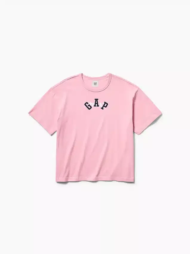 Camiseta con logo de estilo relajado de GAP × Awake Ny