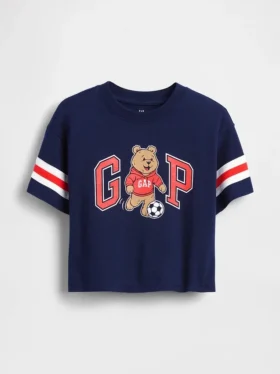 Camiseta con logo gráfico «Brannan Bear Varsity» de talla grande para Bebé y Niño