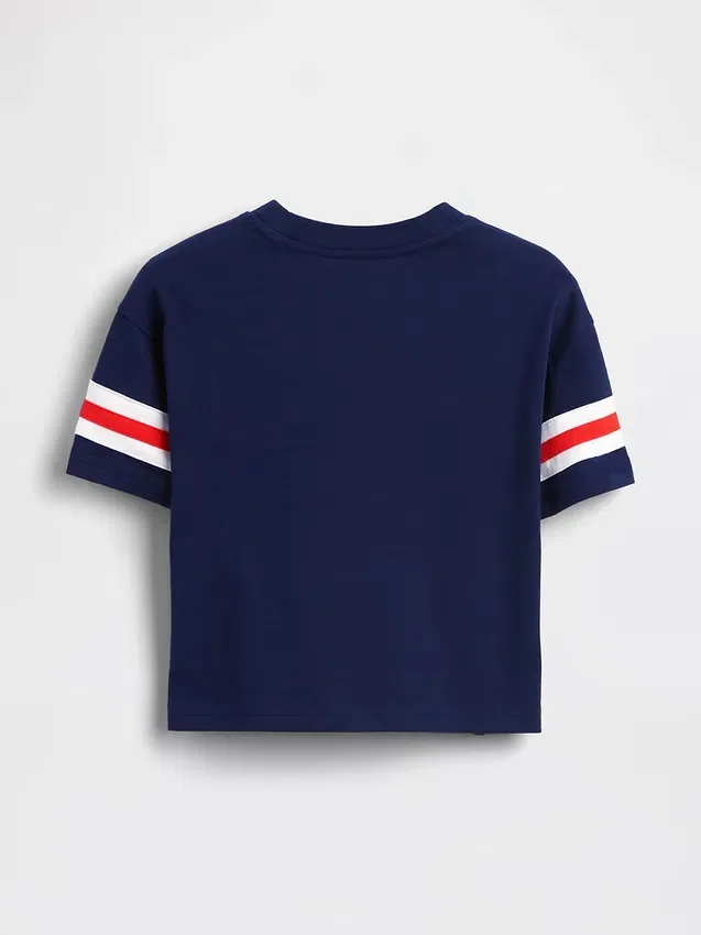 Camiseta con logo gráfico «Brannan Bear Varsity» de talla grande para Bebé y Niño
