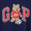 Camiseta con logo gráfico «Brannan Bear Varsity» de talla grande para Bebé y Niño