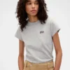 Camiseta con logotipo de algodón orgánico GAP × Victoria Beckham