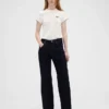 Camiseta con logotipo de algodón orgánico GAP × Victoria Beckham