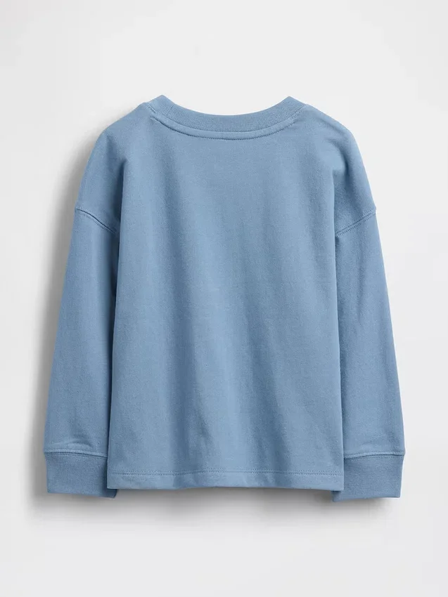 Camiseta con logotipo de dinosaurio para bebés y niños pequeños
