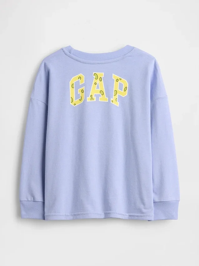 Camiseta con logotipo gráfico de Bob Esponja para bebés y niños