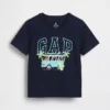 Camiseta con logotipo gráfico para bebés y niños