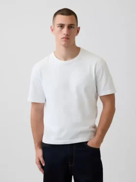 Camiseta corta de peso pesado para adultos
