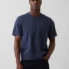 Camiseta corta de peso pesado para adultos