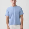Camiseta corta de peso pesado para adultos