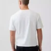 Camiseta corta de peso pesado para adultos