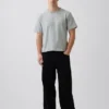 Camiseta corta de peso pesado para adultos