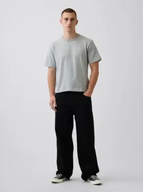 Camiseta corta de peso pesado para adultos