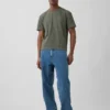 Camiseta corta de peso pesado para adultos