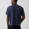 Camiseta corta de peso pesado para adultos