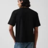 Camiseta corta de peso pesado para adultos