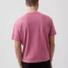 Camiseta corta de peso pesado para adultos