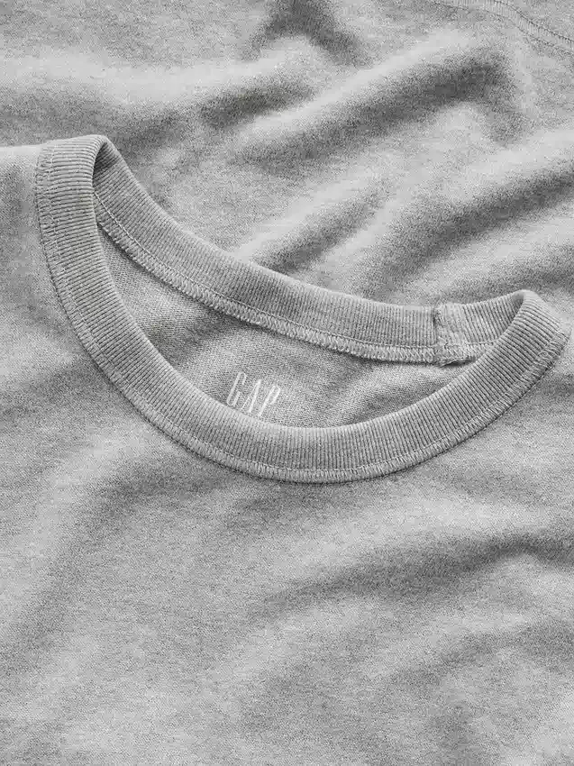 Camiseta corta de peso pesado para adultos
