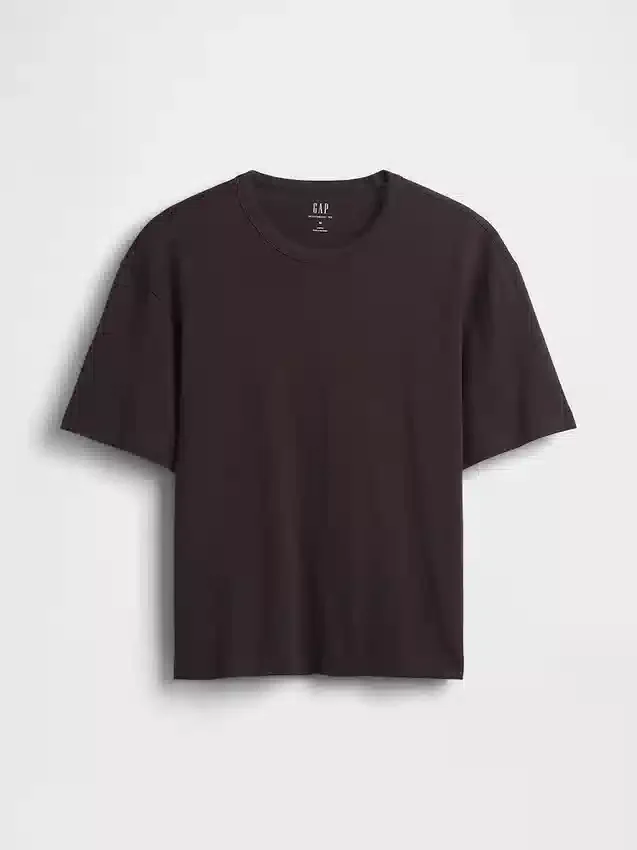 Camiseta corta de peso pesado para adultos