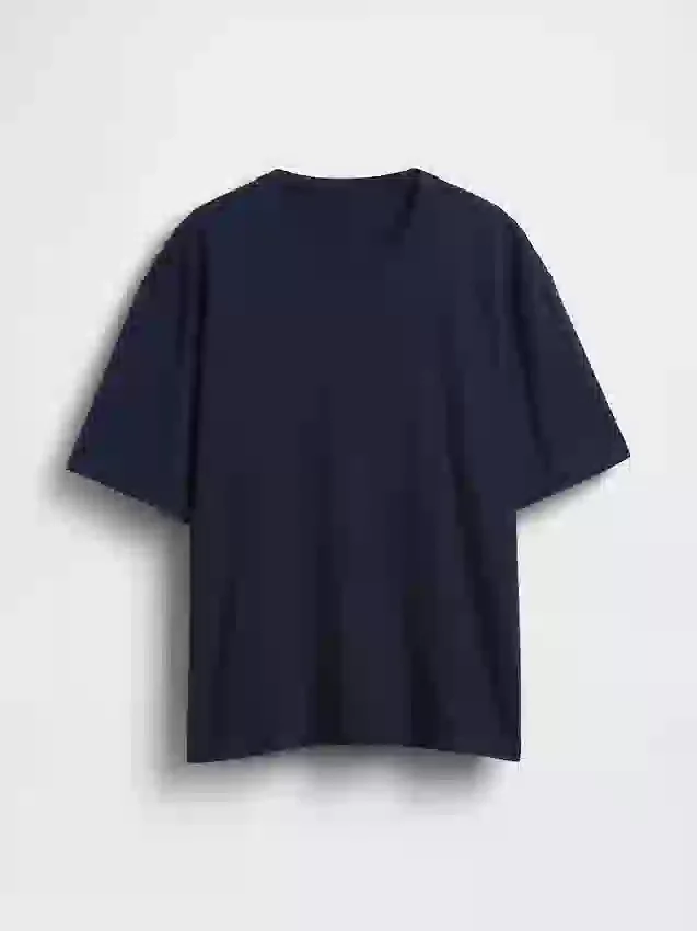 Camiseta corta de peso pesado para adultos