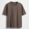 Camiseta corta de peso pesado para adultos