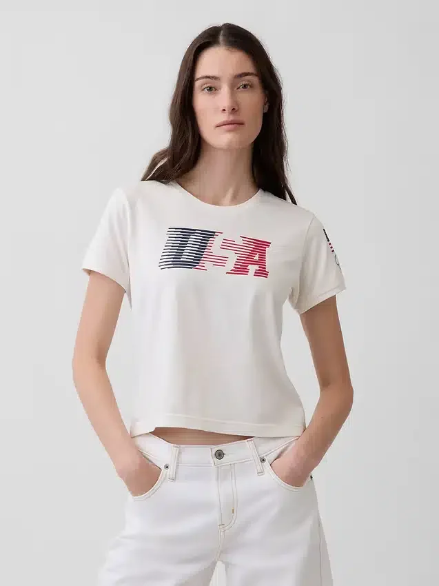 Camiseta corta del equipo de EE. UU.