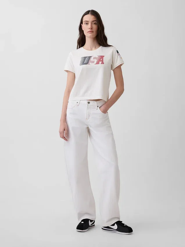 Camiseta corta del equipo de EE. UU.