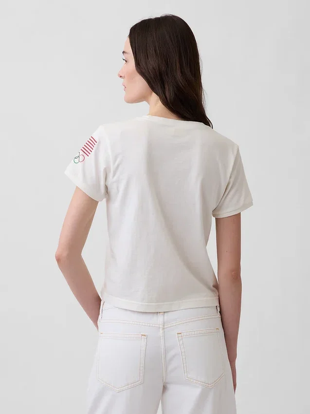 Camiseta corta del equipo de EE. UU.