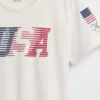 Camiseta corta del equipo de EE. UU.
