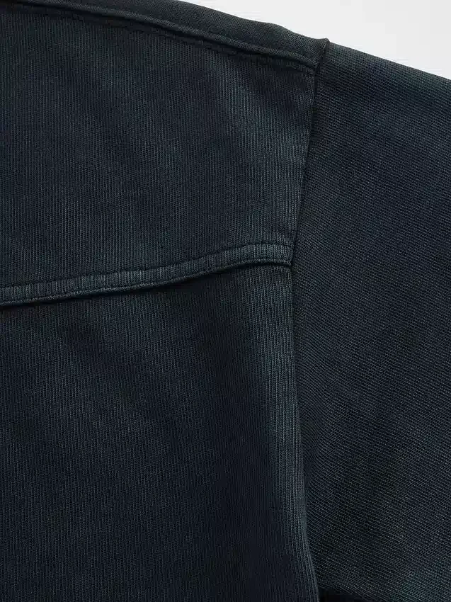 Camiseta de algodón de peso pesado con costuras para niños