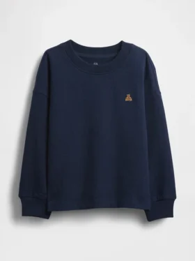 Camiseta de algodón gruesa para bebés y niños pequeños