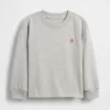 Camiseta de algodón gruesa para bebés y niños pequeños