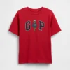 Camiseta de algodón grueso con corte holgado y Gap Logo para niños