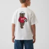 Camiseta de algodón grueso con corte holgado y Gap Logo para niños