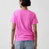 Camiseta de algodón orgánico Vintagesoft con cuello en V
