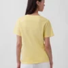 Camiseta de algodón orgánico Vintagesoft con cuello en V
