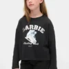 Camiseta de Barbie para niños con estampado gráfico de talla grande